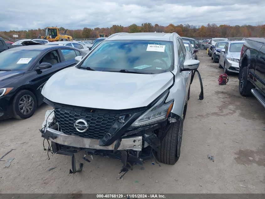 2021 Nissan Murano Platinum Intelligent Awd VIN: 5N1AZ2DSXMC121023 Lot: 40768129