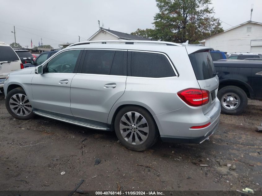 2019 Mercedes-Benz Gls 450 4Matic VIN: 4JGDF6EE9KB207447 Lot: 40768145