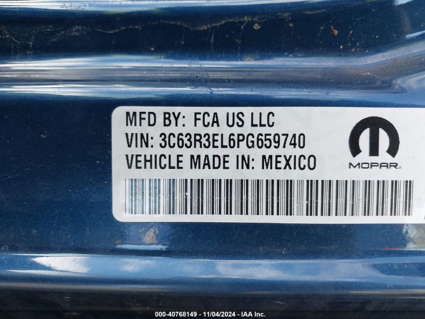 2023 Ram 3500 - 3C63R3EL6PG659740