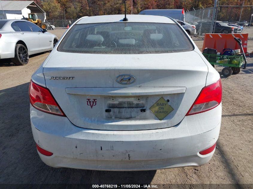 2016 Hyundai Accent Se VIN: KMHCT4AE8GU963622 Lot: 40768219