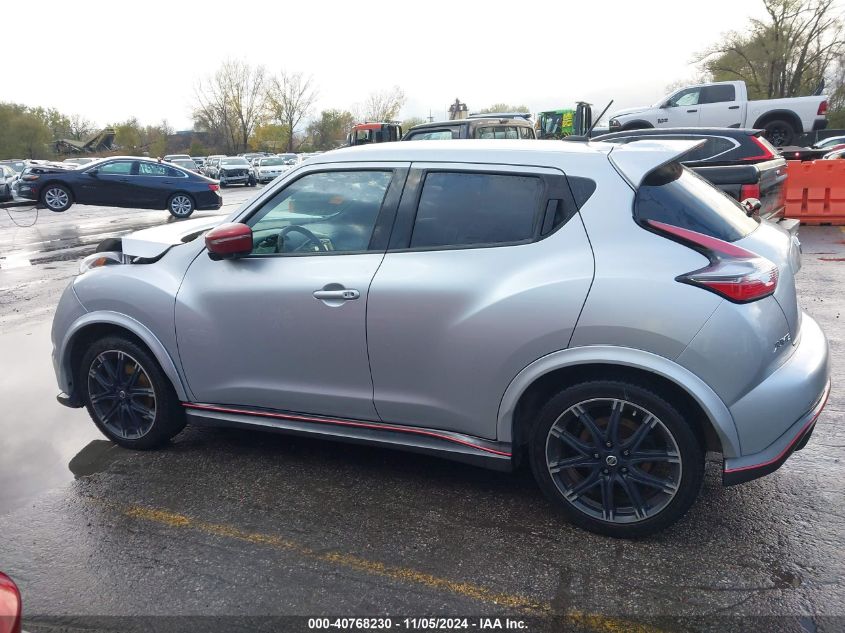 2015 Nissan Juke Nismo VIN: JN8AF5MR3FT509844 Lot: 40768230