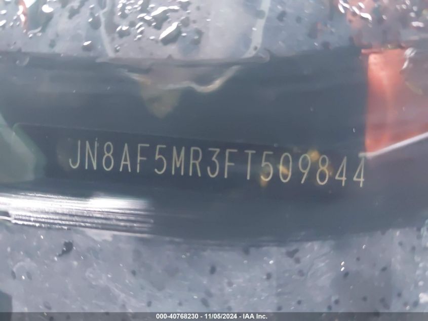 2015 NISSAN JUKE NISMO - JN8AF5MR3FT509844