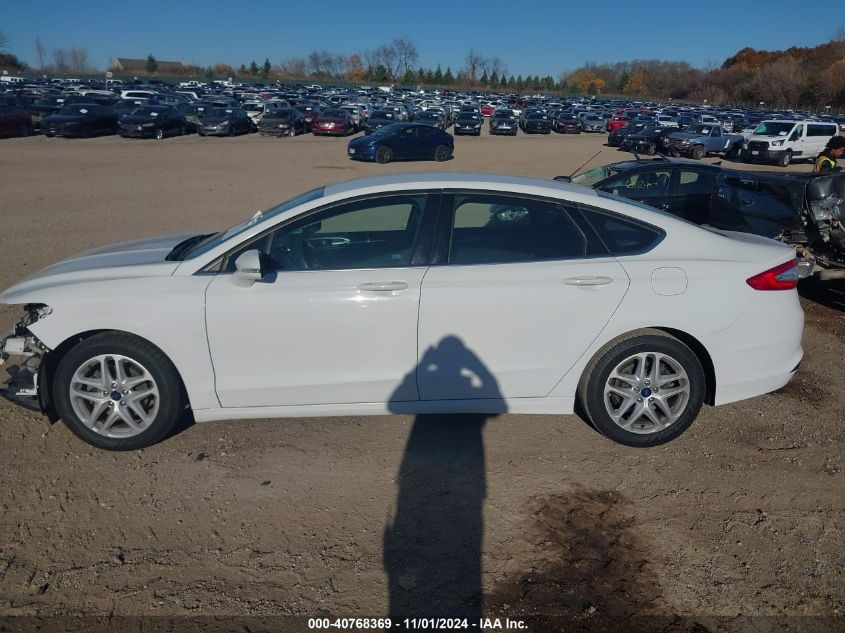 2016 Ford Fusion Se VIN: 3FA6P0H75GR318784 Lot: 40768369