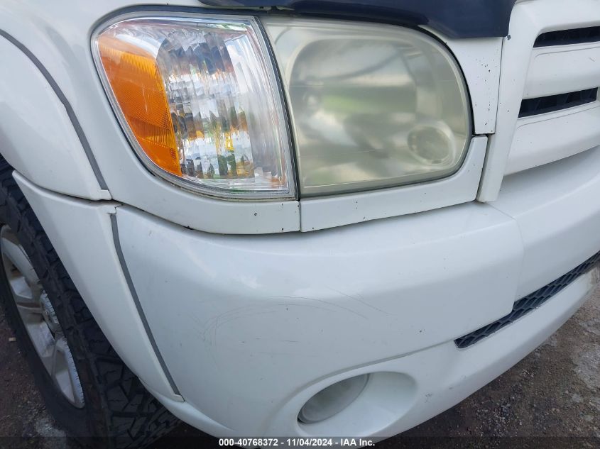 2006 Toyota Tundra Limited V8 VIN: 5TBET38126S501191 Lot: 40768372