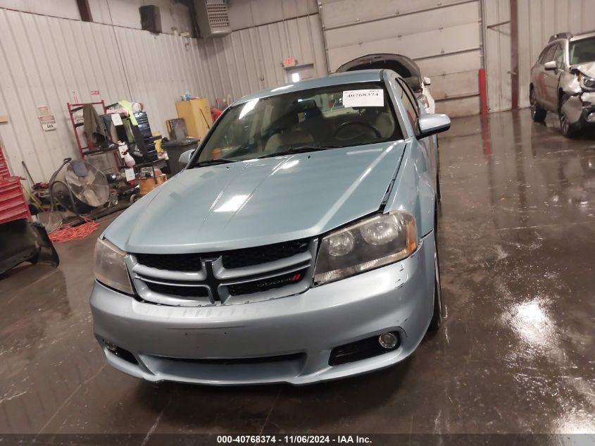 2013 Dodge Avenger Sxt VIN: 1C3CDZCB2DN506350 Lot: 40768374