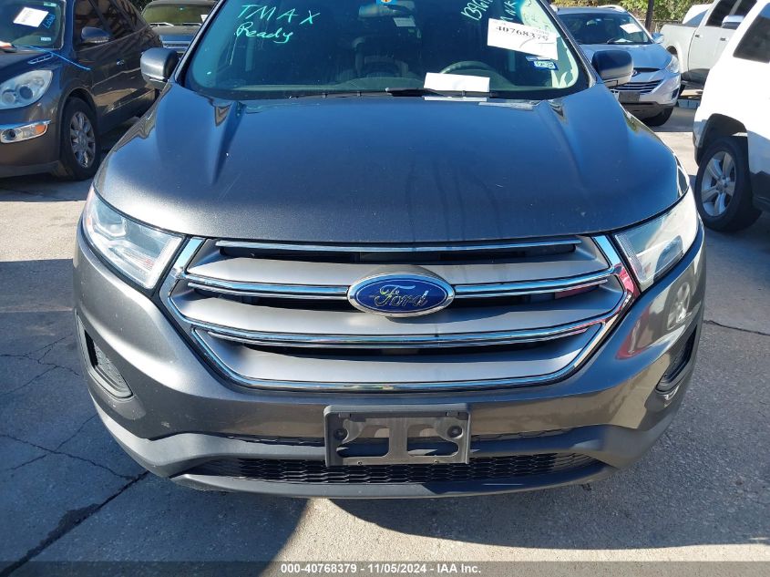 2015 Ford Edge Se VIN: 2FMTK3G99FBB96178 Lot: 40768379