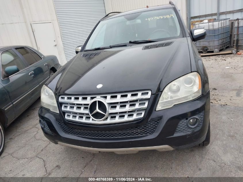 2009 Mercedes-Benz Ml 350 4Matic VIN: 4JGBB86E49A482575 Lot: 40768389