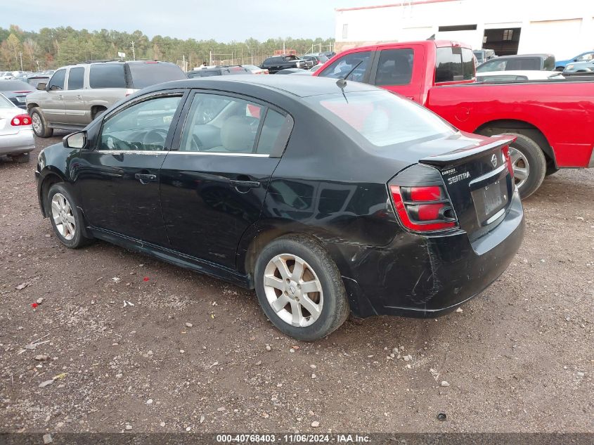 2012 Nissan Sentra 2.0 Sr VIN: 3N1AB6AP7CL708334 Lot: 40768403