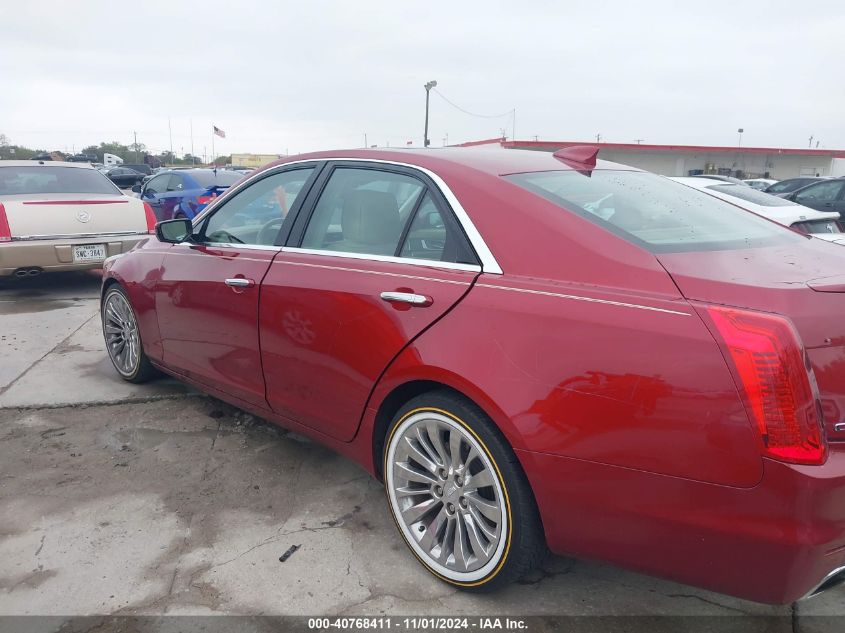 2015 Cadillac Cts Luxury VIN: 1G6AR5SX8F0137541 Lot: 40768411