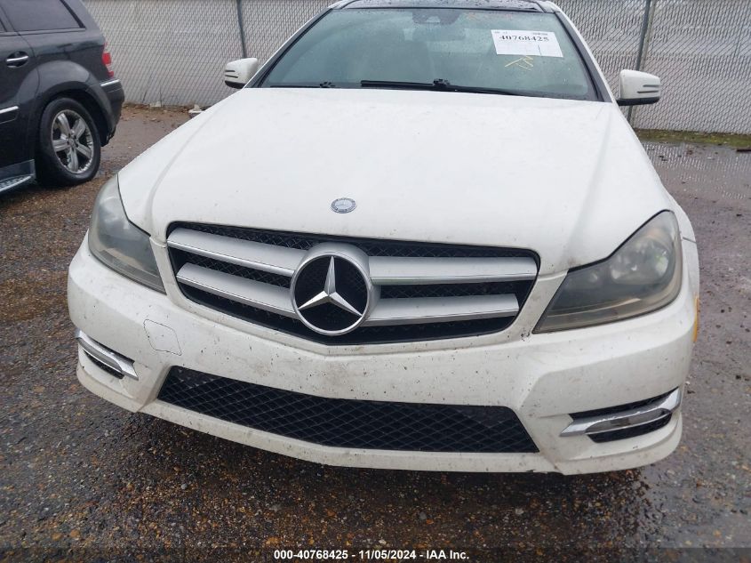 2012 Mercedes-Benz C 350 Sport VIN: WDDGJ5HB9CF822253 Lot: 40768425