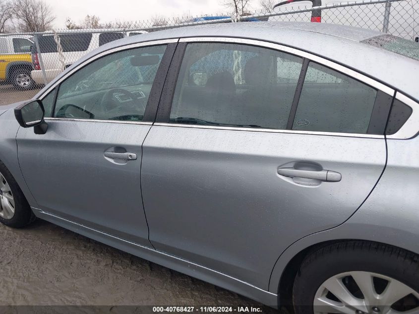 2017 Subaru Legacy 2.5I VIN: 4S3BNAB61H3019250 Lot: 40768427