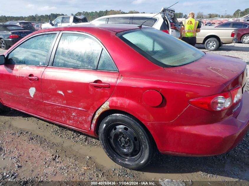 2005 Mazda Mazda6 I Base VIN: 1YVFP80C755M44107 Lot: 40768436