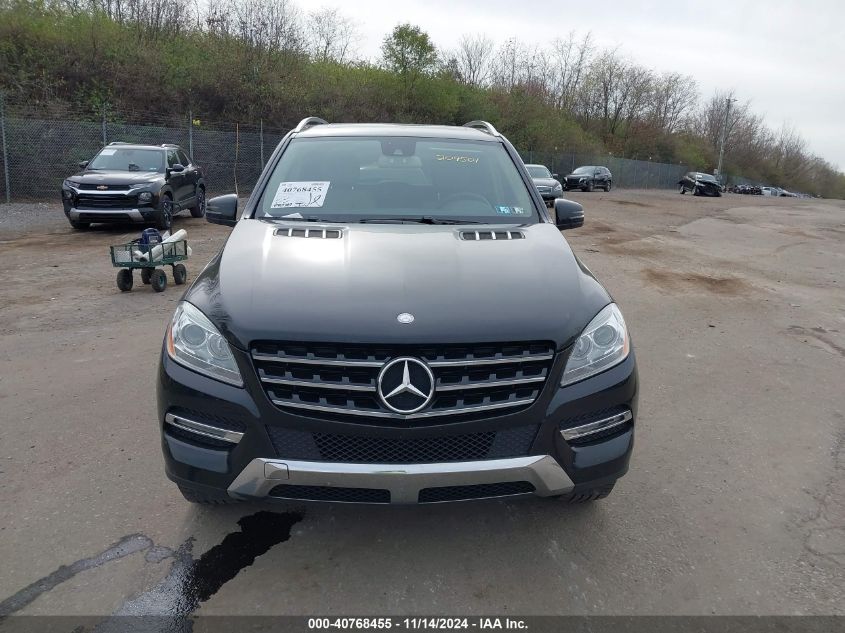 2013 Mercedes-Benz Ml 350 4Matic VIN: 4JGDA5HB6DA209501 Lot: 40768455