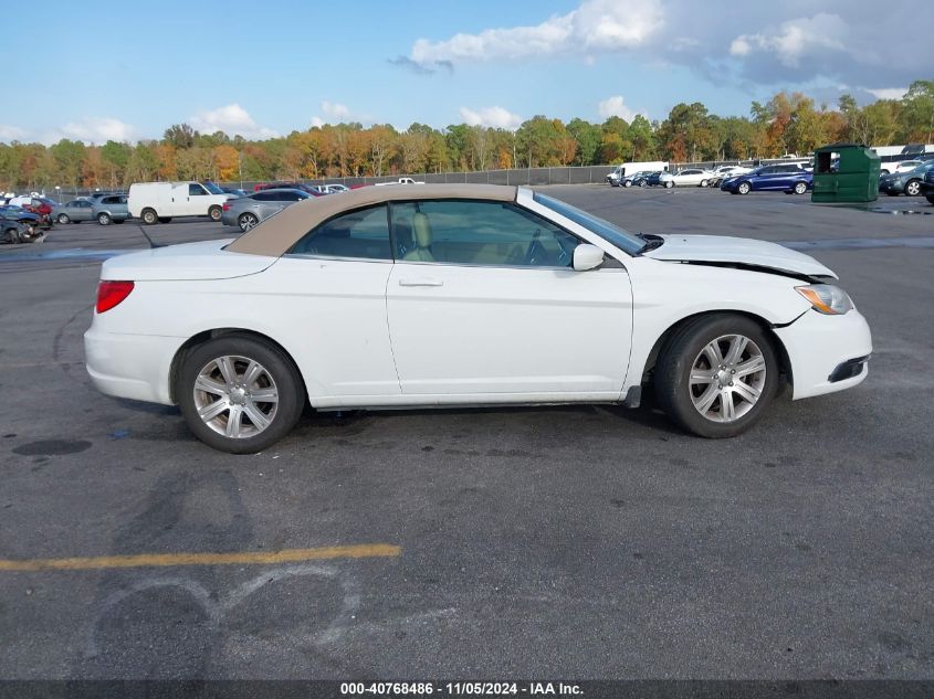 2012 Chrysler 200 Touring VIN: 1C3BCBEG5CN284884 Lot: 40768486