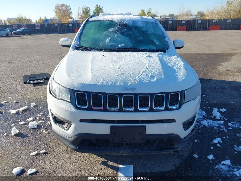 2019 Jeep Compass Latitude 4X4 VIN: 3C4NJDBB5KT704564 Lot: 40768531