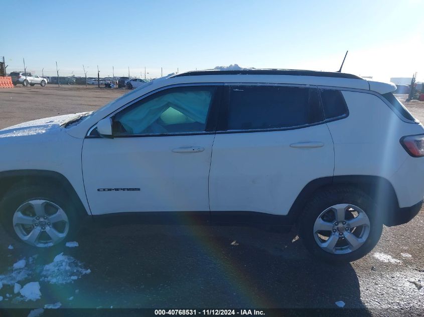 2019 Jeep Compass Latitude 4X4 VIN: 3C4NJDBB5KT704564 Lot: 40768531