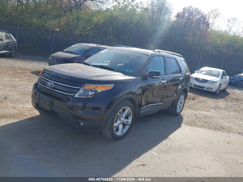 VIN 1FM5K8F81DGC48097 2013 Ford Explorer, Limited no.2