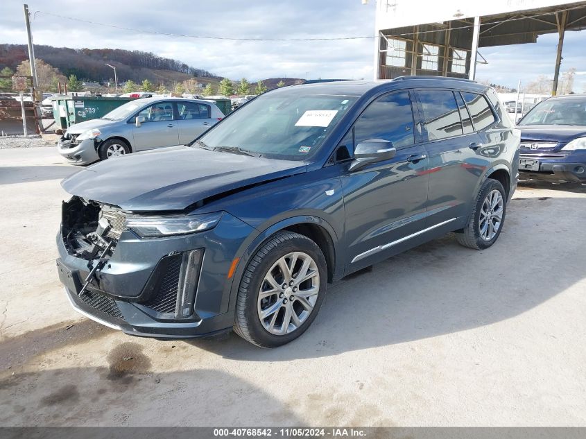 VIN 1GYKPGRS7LZ188902 2020 Cadillac XT6, Awd Sport no.2