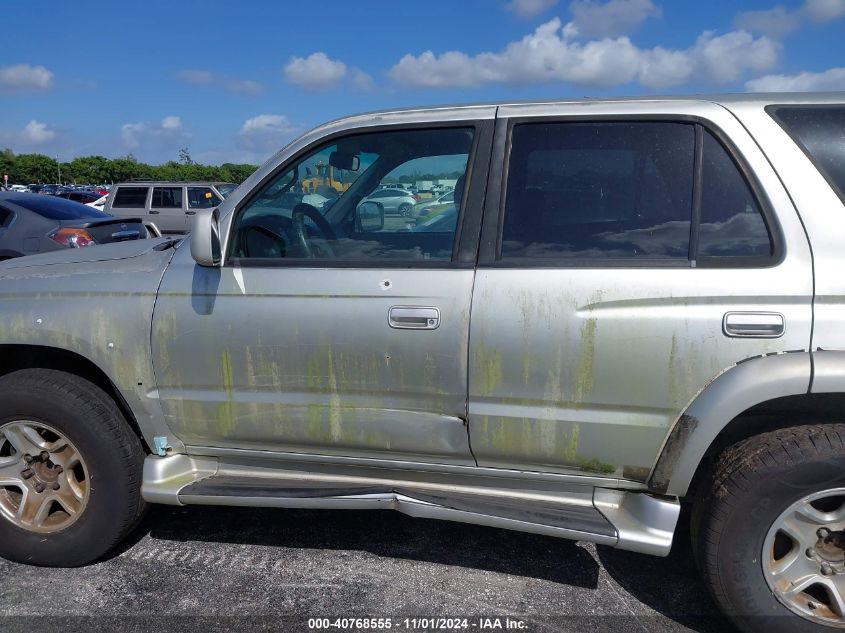 2000 Toyota 4Runner Sr5 V6 VIN: JT3GN86R6Y0157682 Lot: 40768555