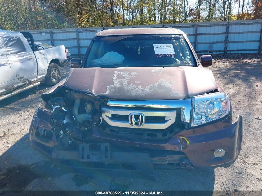 2010 Honda Pilot Ex-L VIN: 5FNYF4H51AB034699 Lot: 40768559