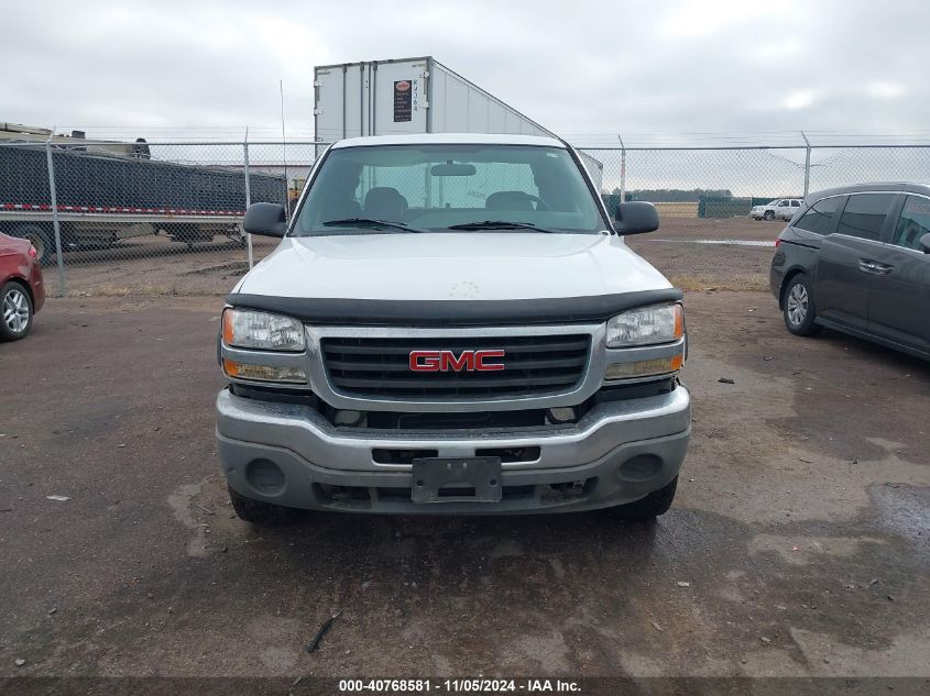 2005 GMC Sierra 2500Hd Work Truck VIN: 1GTHK29U85E302757 Lot: 40768581