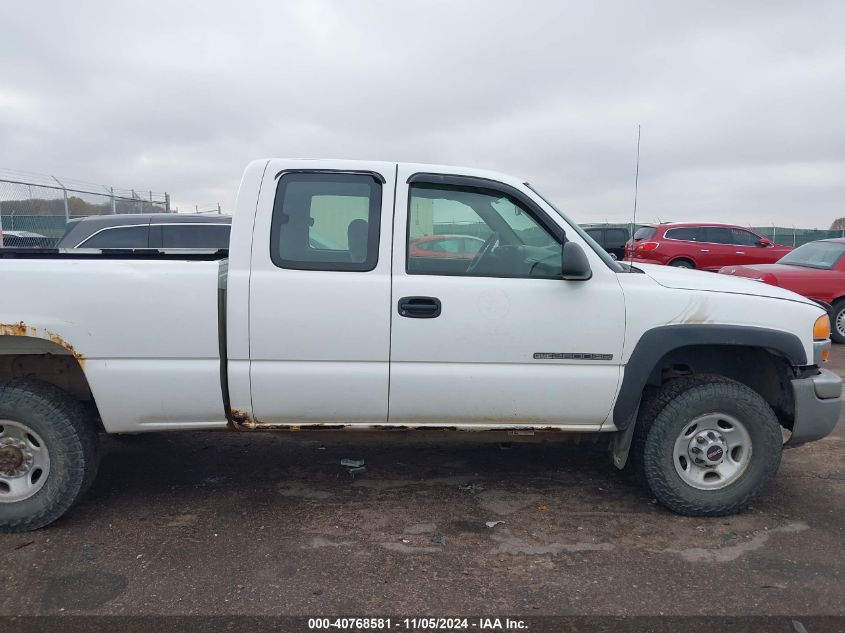 2005 GMC Sierra 2500Hd Work Truck VIN: 1GTHK29U85E302757 Lot: 40768581