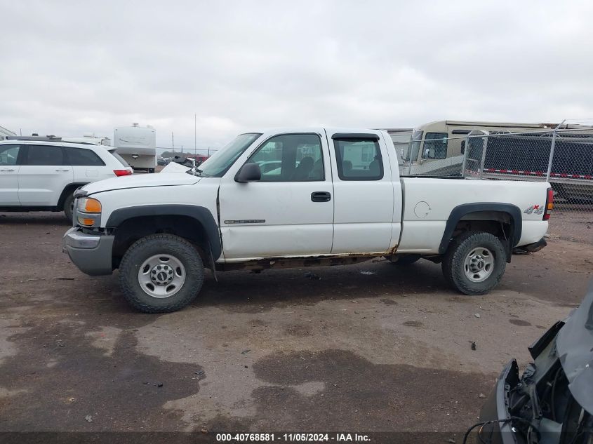 2005 GMC Sierra 2500Hd Work Truck VIN: 1GTHK29U85E302757 Lot: 40768581