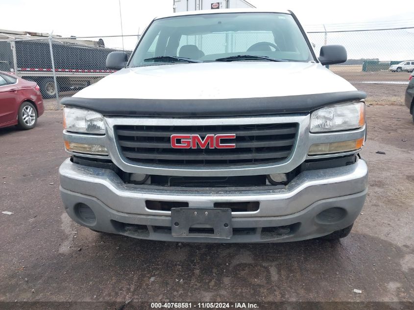 2005 GMC Sierra 2500Hd Work Truck VIN: 1GTHK29U85E302757 Lot: 40768581