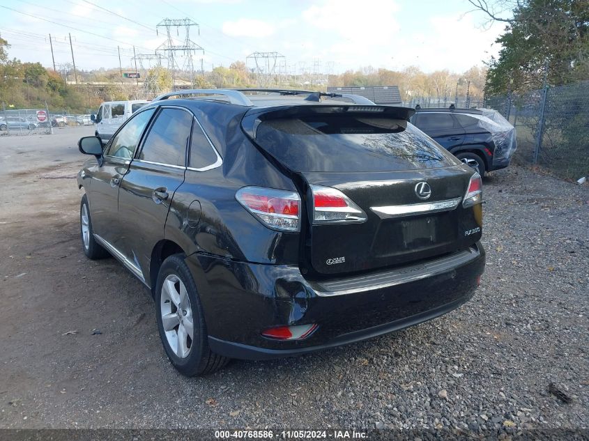 2015 Lexus Rx 350 VIN: 2T2BK1BA1FC323661 Lot: 40768586