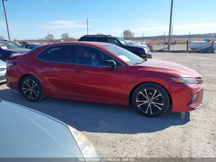 2019 Toyota Camry Se VIN: 4T1B11HK3KU166621 Lot: 40768590