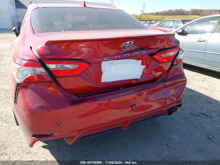 2019 Toyota Camry Se VIN: 4T1B11HK3KU166621 Lot: 40768590