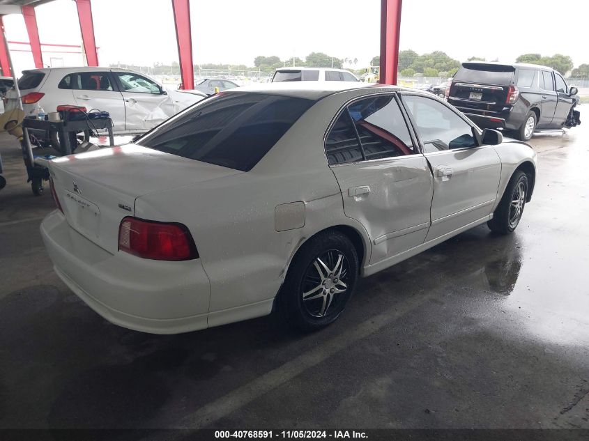 2003 Mitsubishi Galant Es/Ls VIN: 4A3AA46G435206584 Lot: 40768591