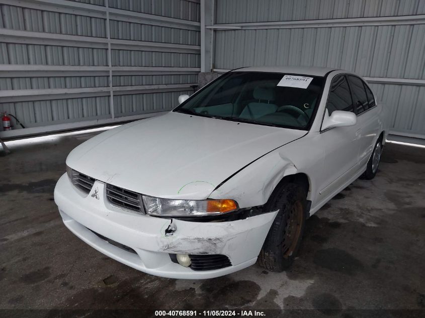 2003 Mitsubishi Galant Es/Ls VIN: 4A3AA46G435206584 Lot: 40768591