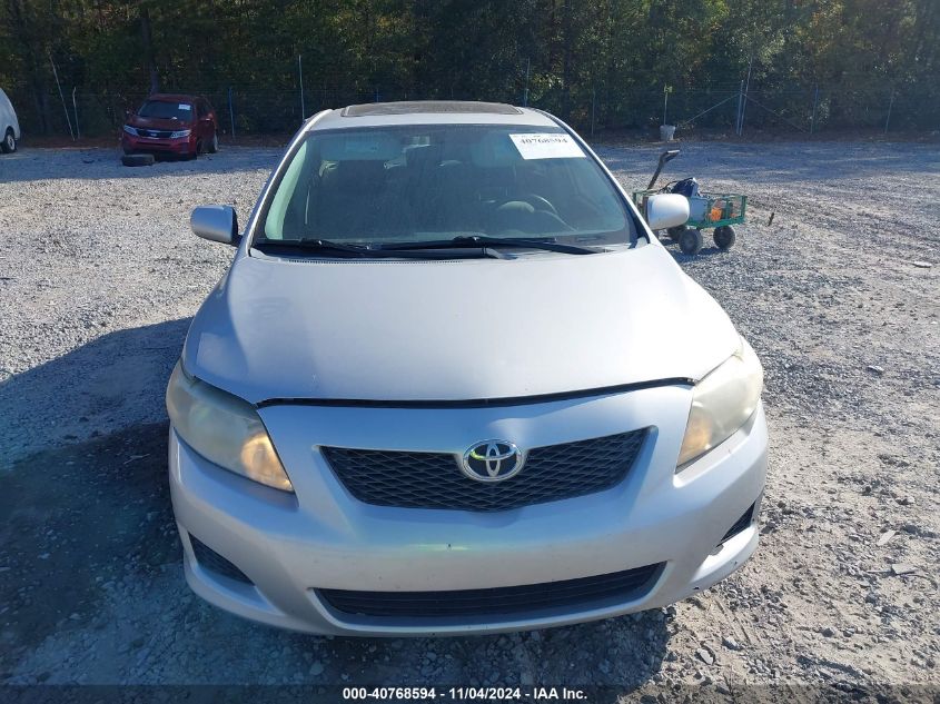 2010 Toyota Corolla Le VIN: 2T1BU4EE7AC505503 Lot: 40768594