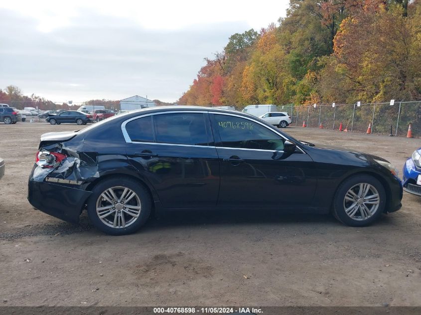 2010 Infiniti G37 Journey VIN: JN1CV6AP6AM203825 Lot: 40768598