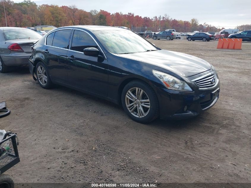 2010 Infiniti G37 Journey VIN: JN1CV6AP6AM203825 Lot: 40768598