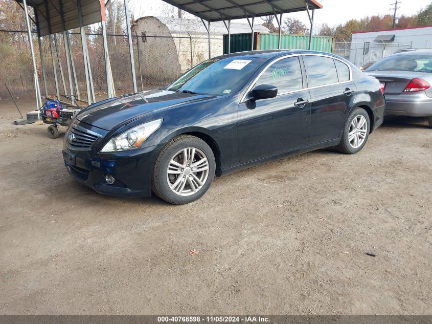 2010 Infiniti G37 Journey VIN: JN1CV6AP6AM203825 Lot: 40768598