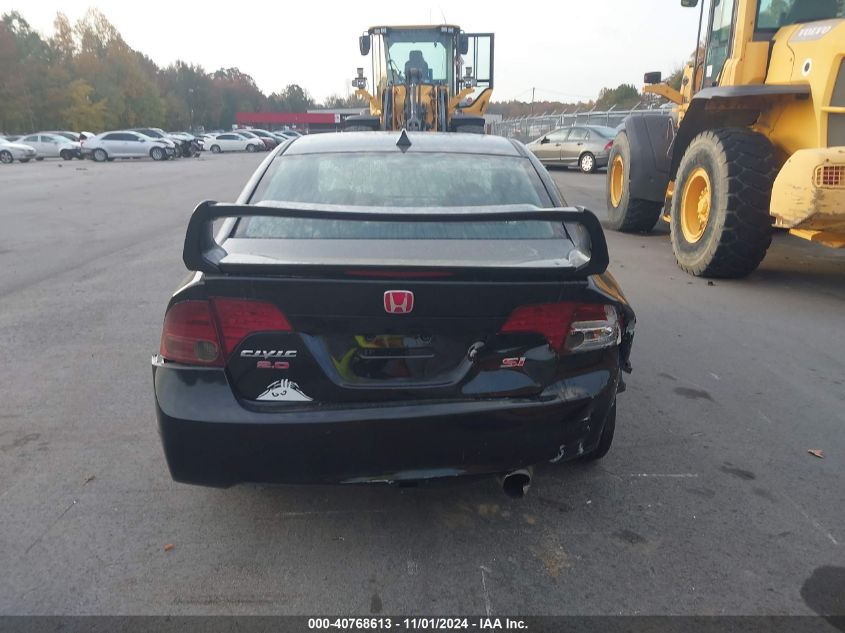 2008 Honda Civic Si/Si Mugen VIN: 2HGFA55558H707595 Lot: 40768613