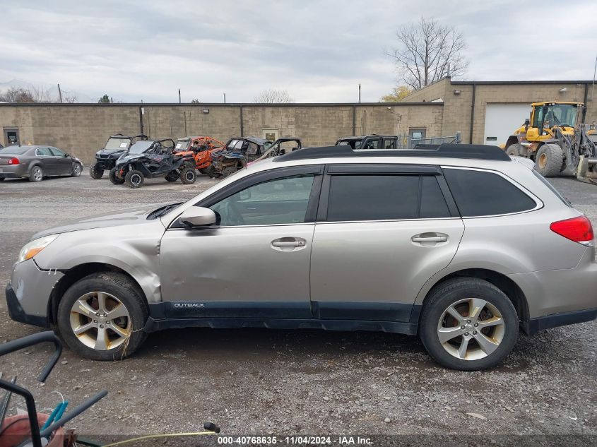 2014 Subaru Outback 2.5I Limited VIN: 4S4BRBLC9E3212803 Lot: 40768635