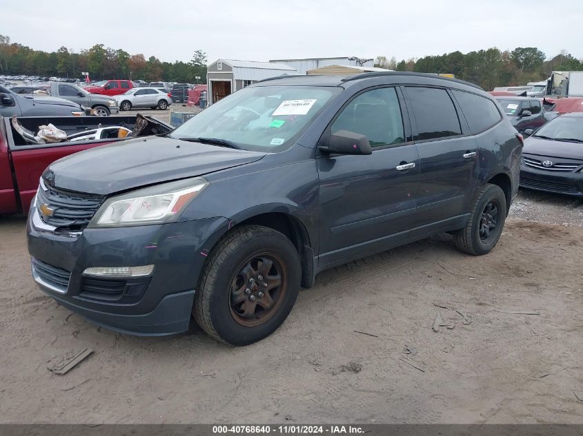 VIN 1GNKRFED5EJ268788 2014 CHEVROLET TRAVERSE no.2