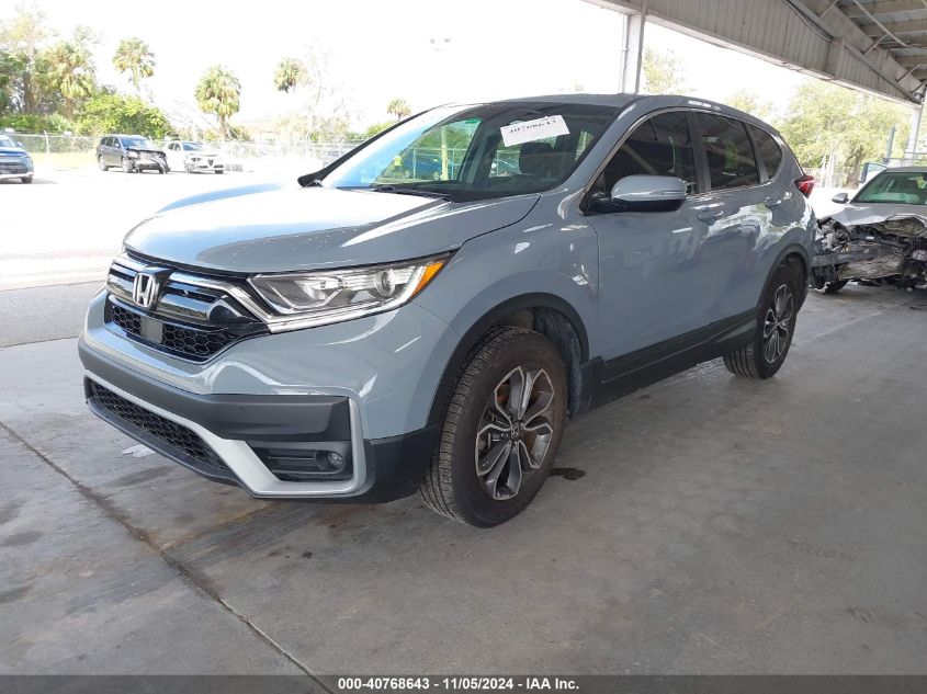 2021 HONDA CR-V AWD EX - 5J6RW2H57ML000884