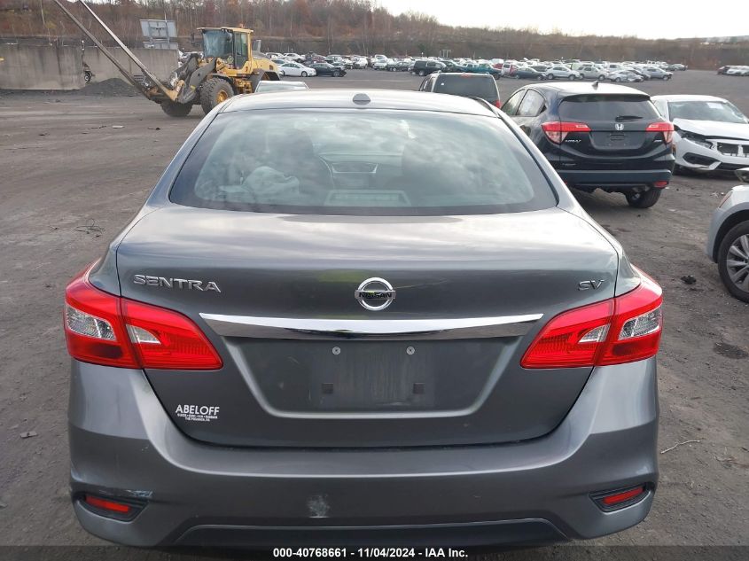 2018 Nissan Sentra Sv VIN: 3N1AB7AP2JY292389 Lot: 40768661