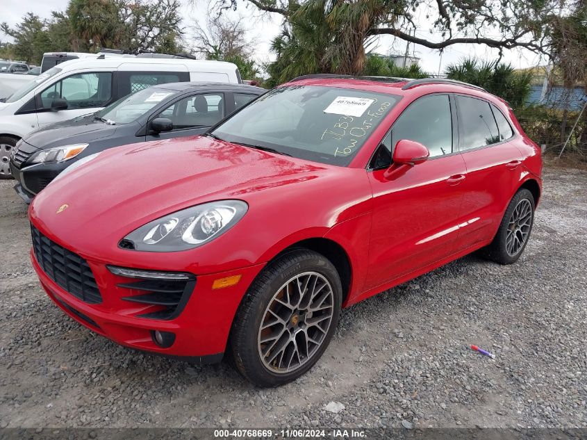 2018 Porsche Macan S VIN: WP1AB2A54JLB34075 Lot: 40768669