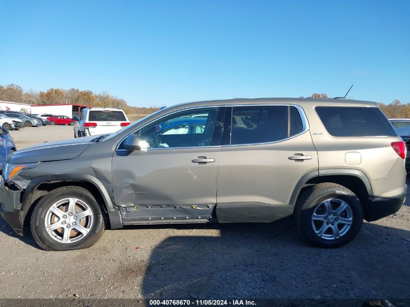 2019 GMC Acadia Sle-1 VIN: 1GKKNRLA4KZ179911 Lot: 40768670