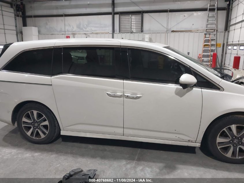 2014 Honda Odyssey Touring/Touring Elite VIN: 5FNRL5H92EB121734 Lot: 40768682