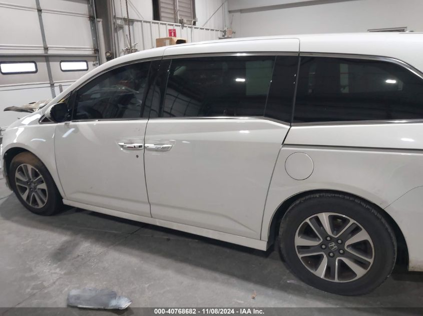 2014 Honda Odyssey Touring/Touring Elite VIN: 5FNRL5H92EB121734 Lot: 40768682