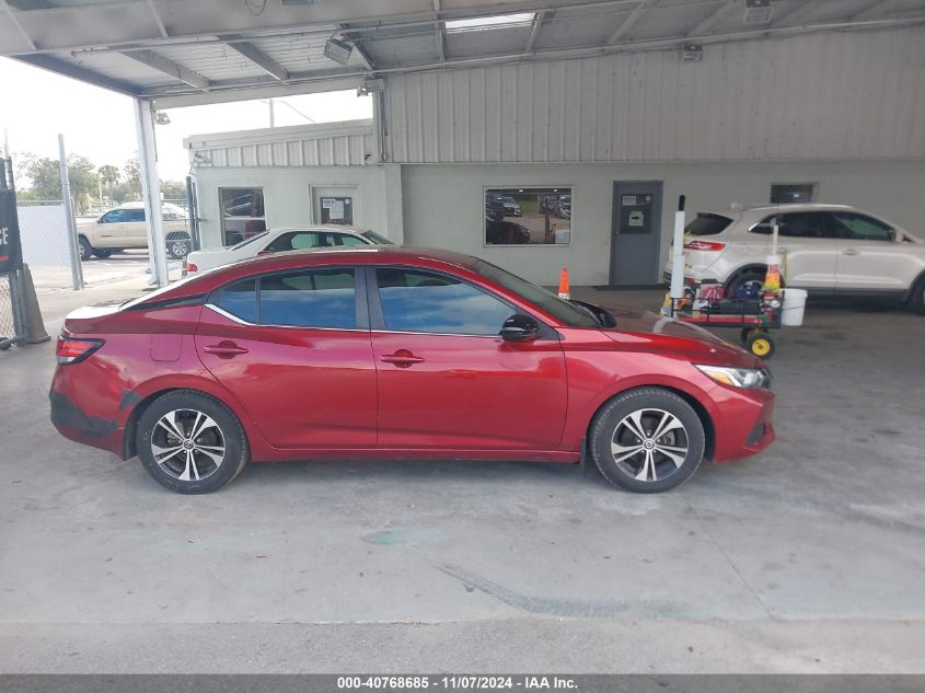 2022 Nissan Sentra Sv Xtronic Cvt VIN: 3N1AB8CV7NY207036 Lot: 40768685