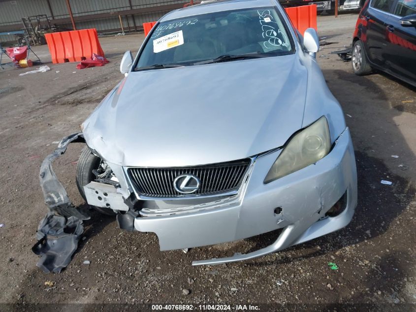 2006 Lexus Is 250 VIN: JTHCK262665007735 Lot: 40768692