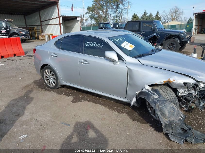 2006 Lexus Is 250 VIN: JTHCK262665007735 Lot: 40768692