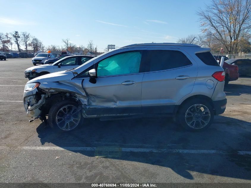 2018 Ford Ecosport Titanium VIN: MAJ3P1VE4JC211789 Lot: 40768694